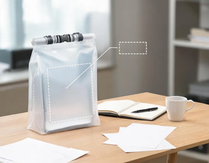 Sample review desk for sourcing brief